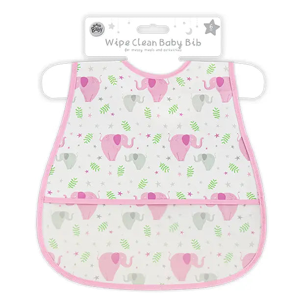 24 X Wipe Clean Baby Bib