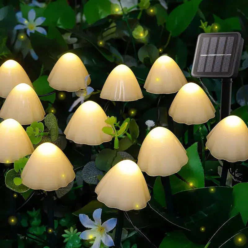 Solar Mushroom Lights
