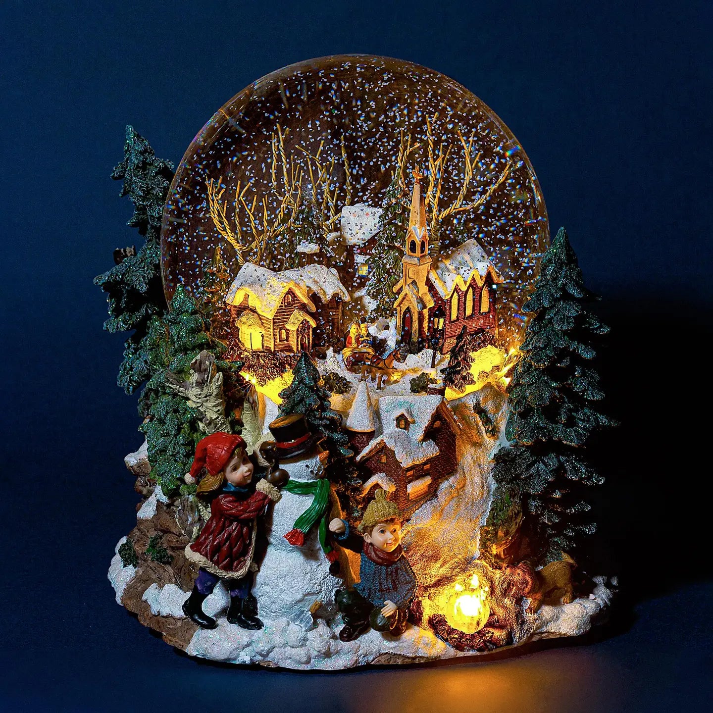 Luxury Snow Globe Christmas Decorations, Glitterdome