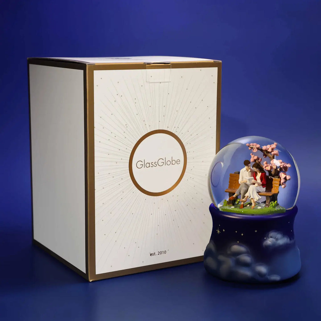 Snow Globe Love Story, Music Box, Water Globe