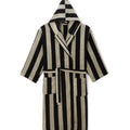 Bathrobe Lignes Anthracite