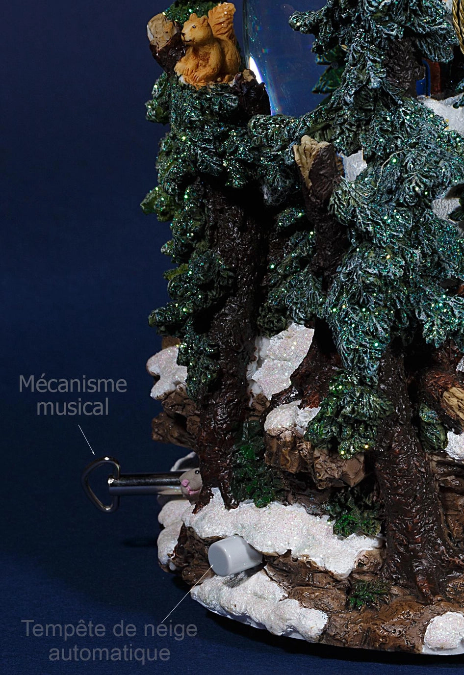 Luxury Snow Globe Christmas Decorations, Glitterdome