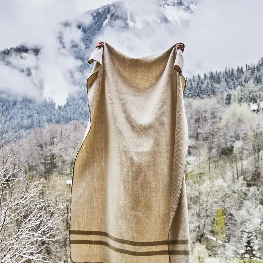 Wool Blanket Ivar Beige