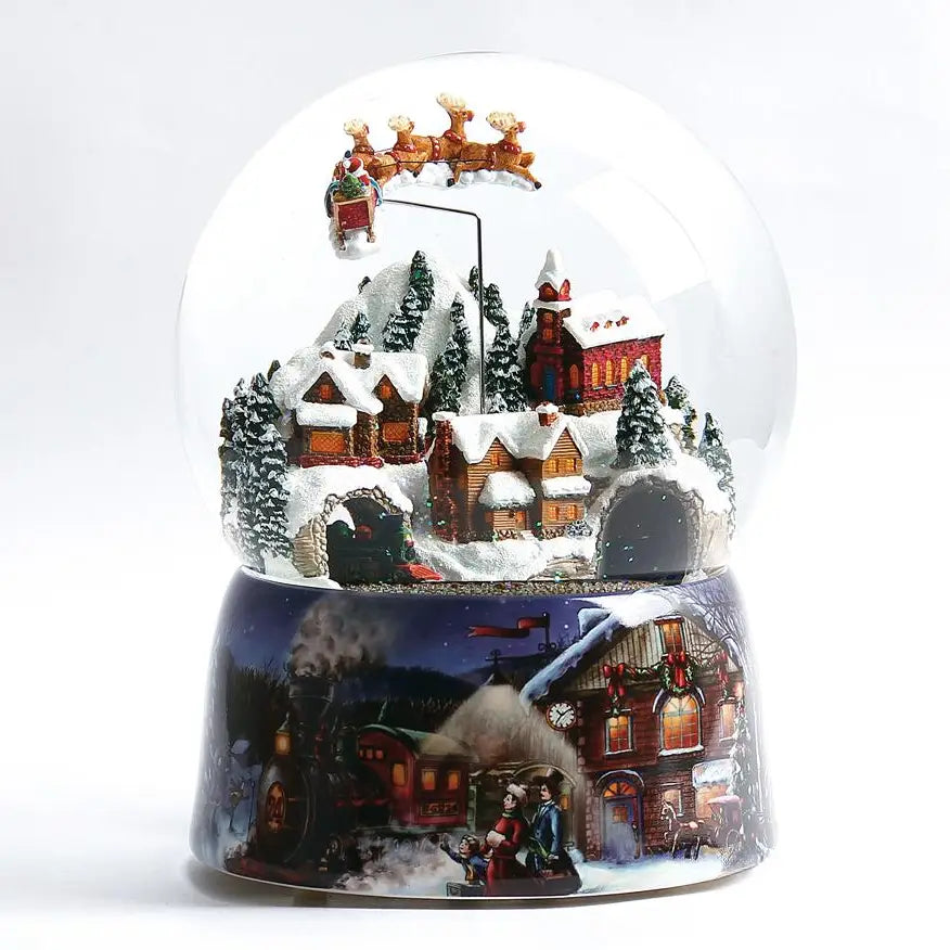 Xxl Giant Snow Globe "the Christmas Village"
