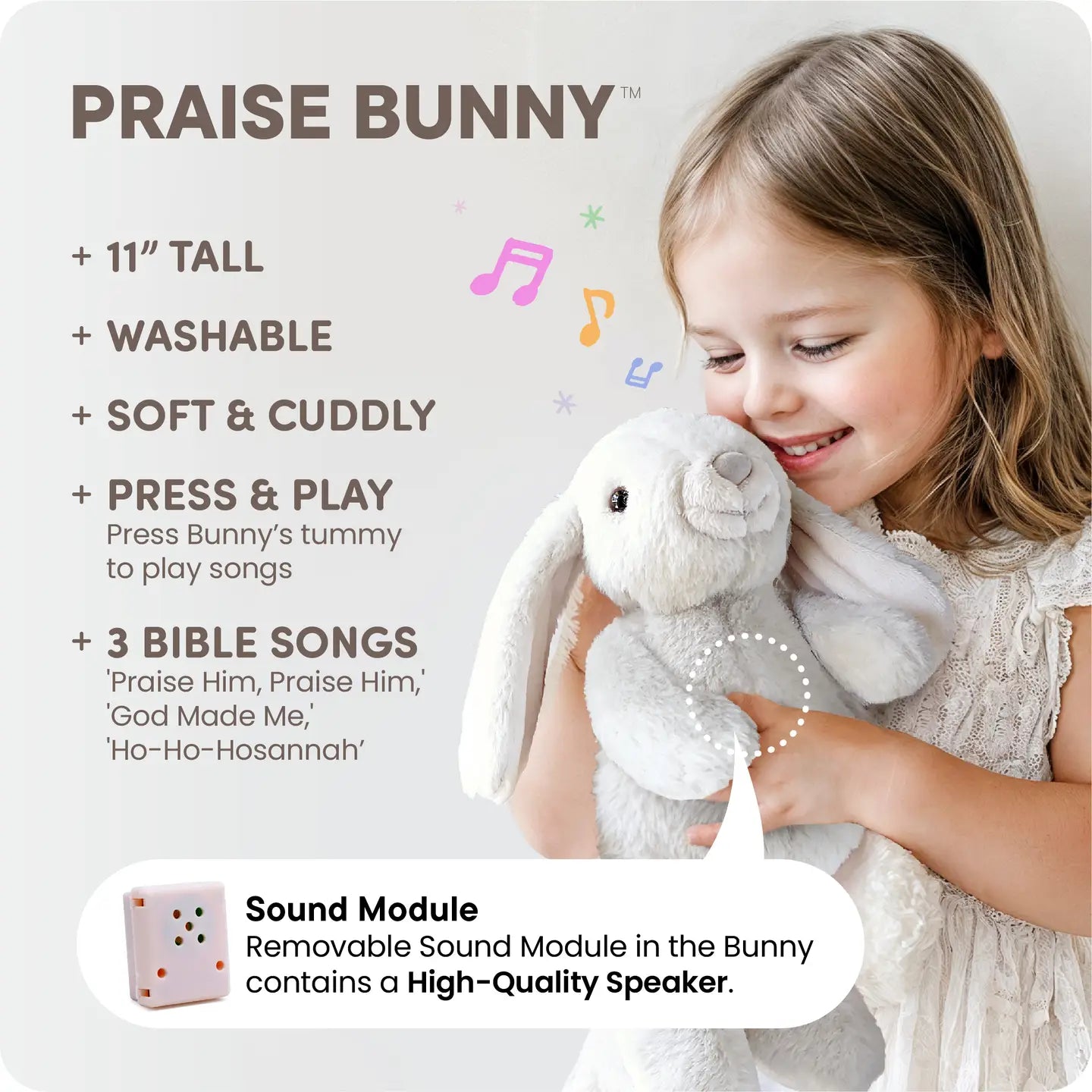 Praise Bunny Gift Set