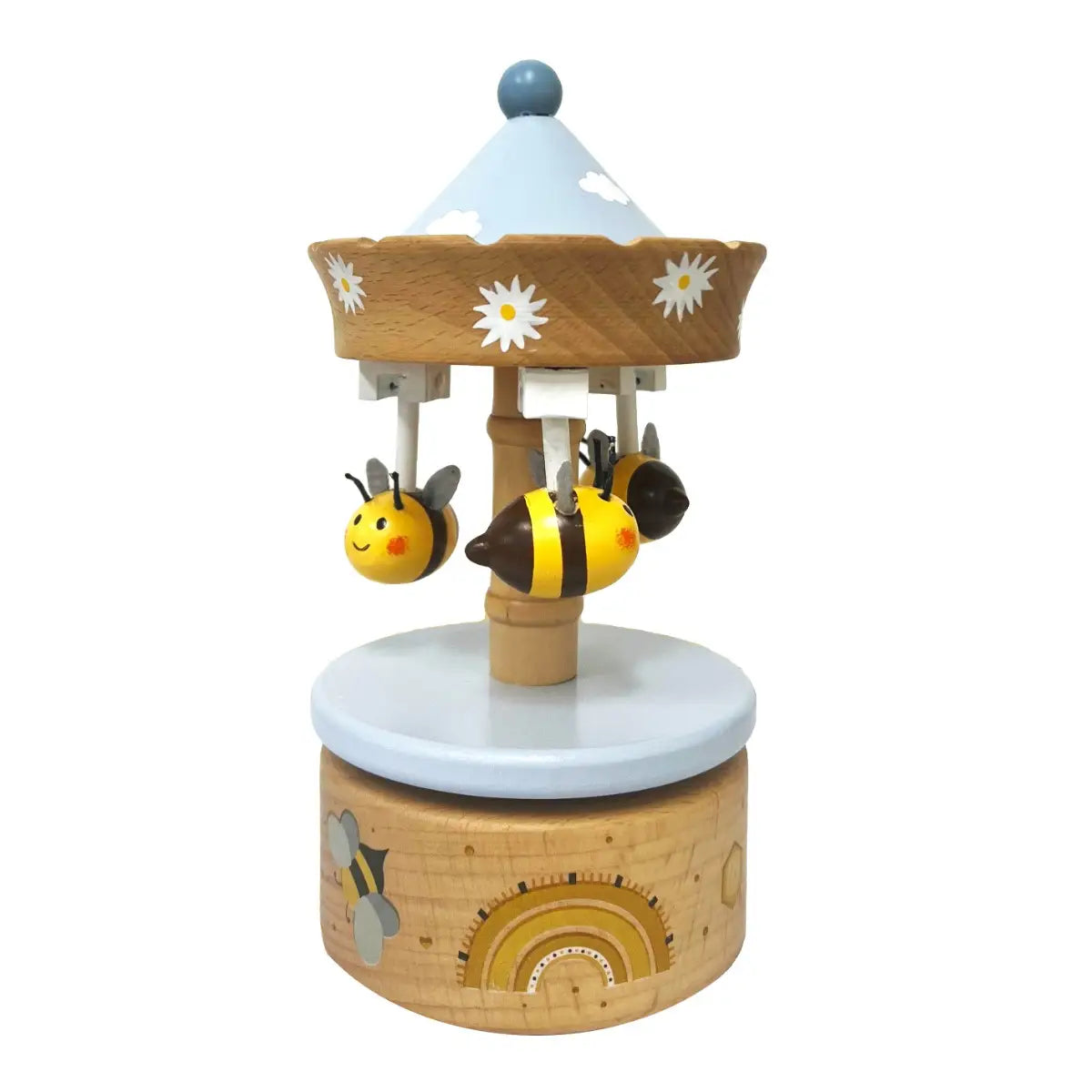 Wooden Bee Carousel