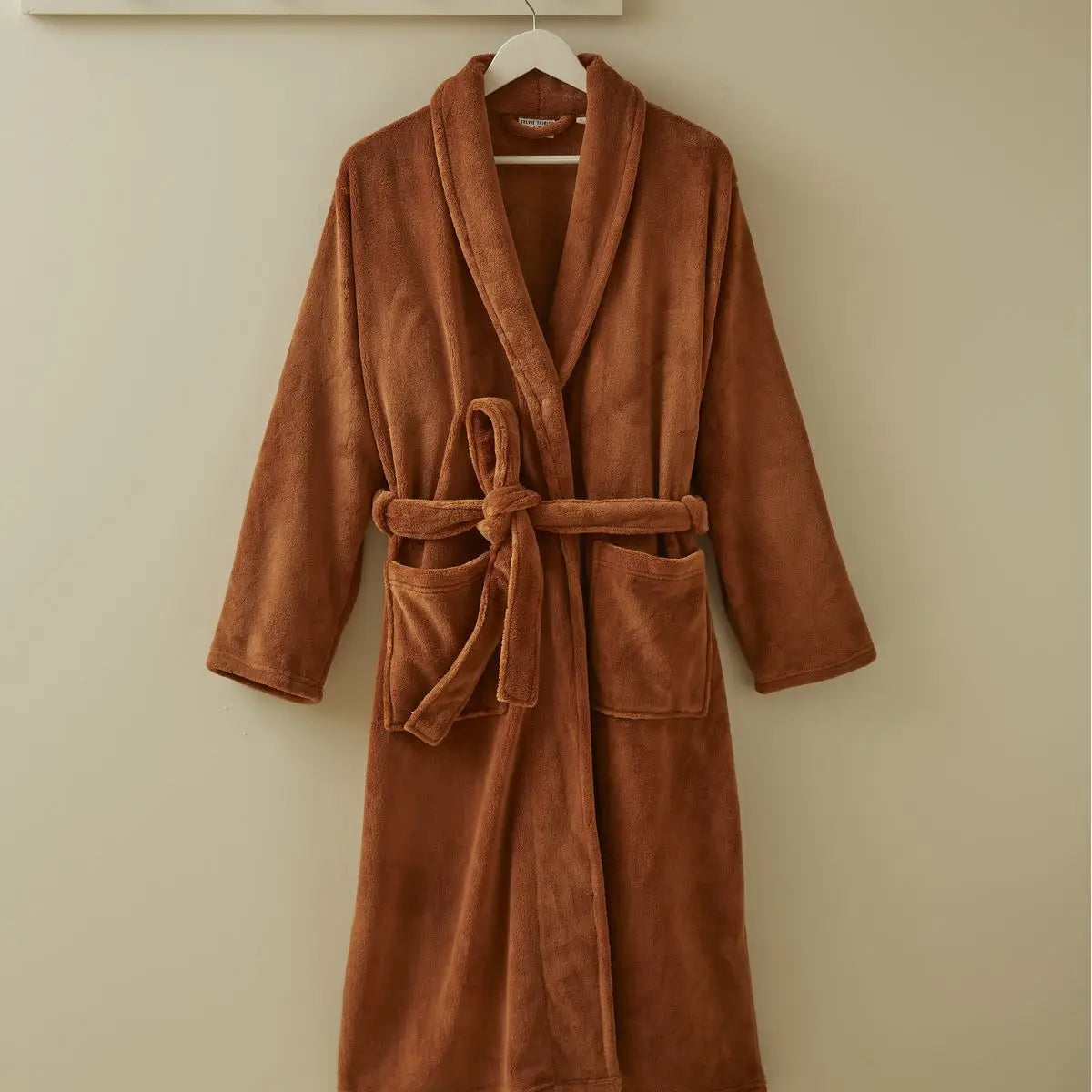 Caramel Polar Dressing Gown