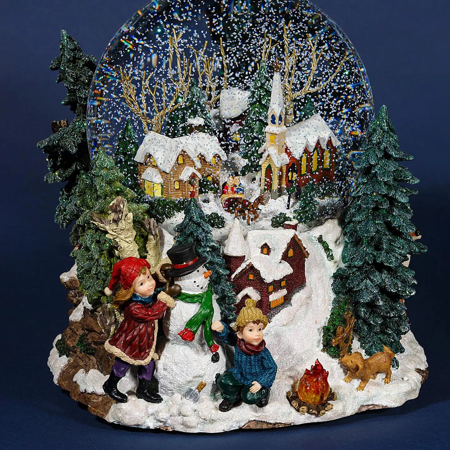 Luxury Snow Globe Christmas Decorations, Glitterdome